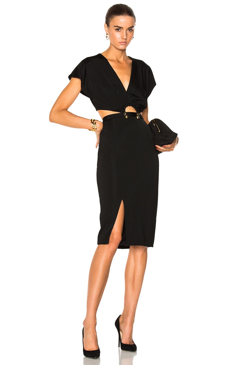Image 1 of HANEY Kerr Dress in Black