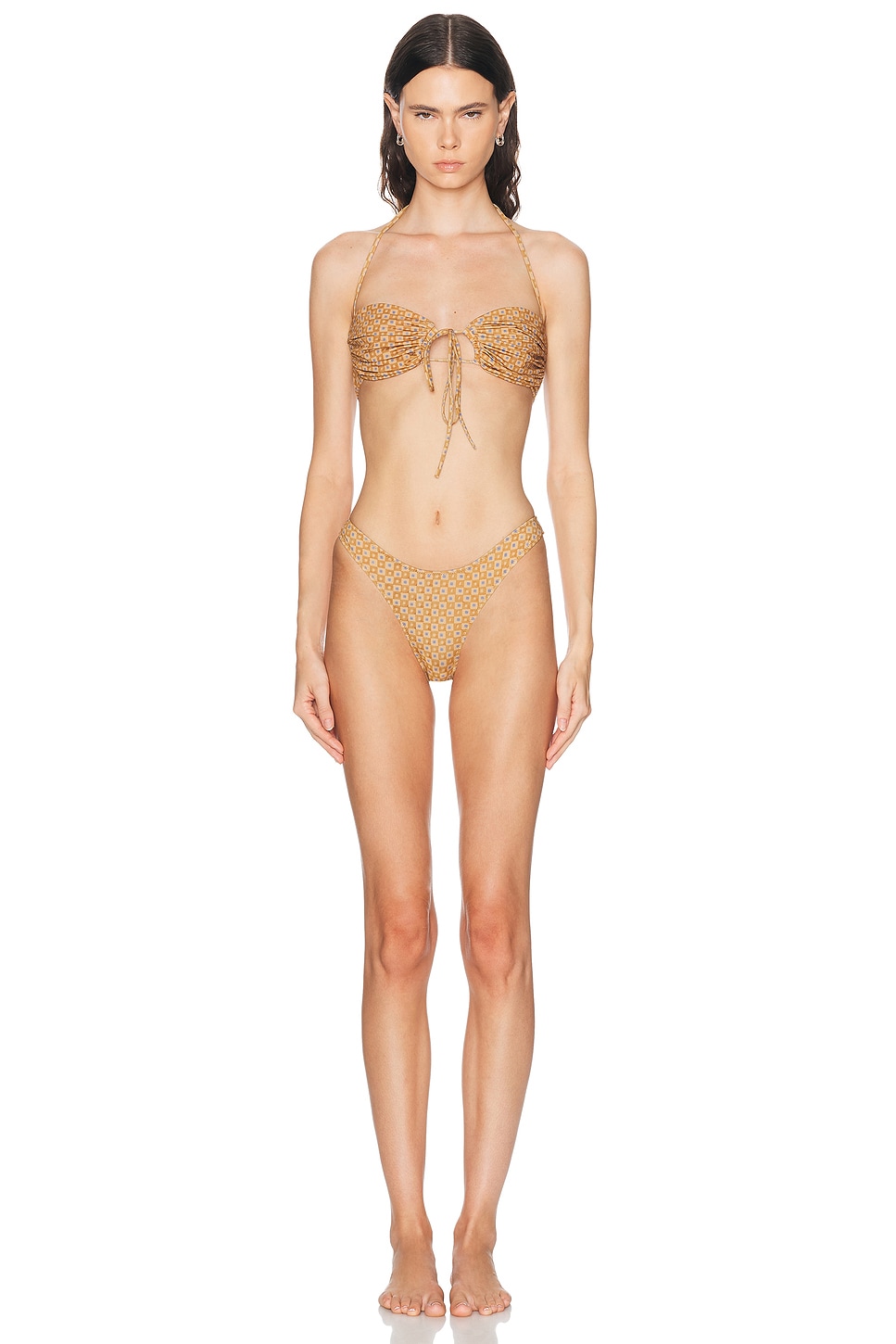Heavy Manners High Cut Cheeky Bikini Bottom | Thumbnail 4