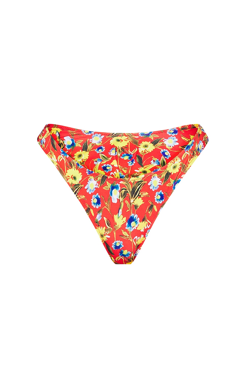 High Cut Cheeky Bikini Bottom