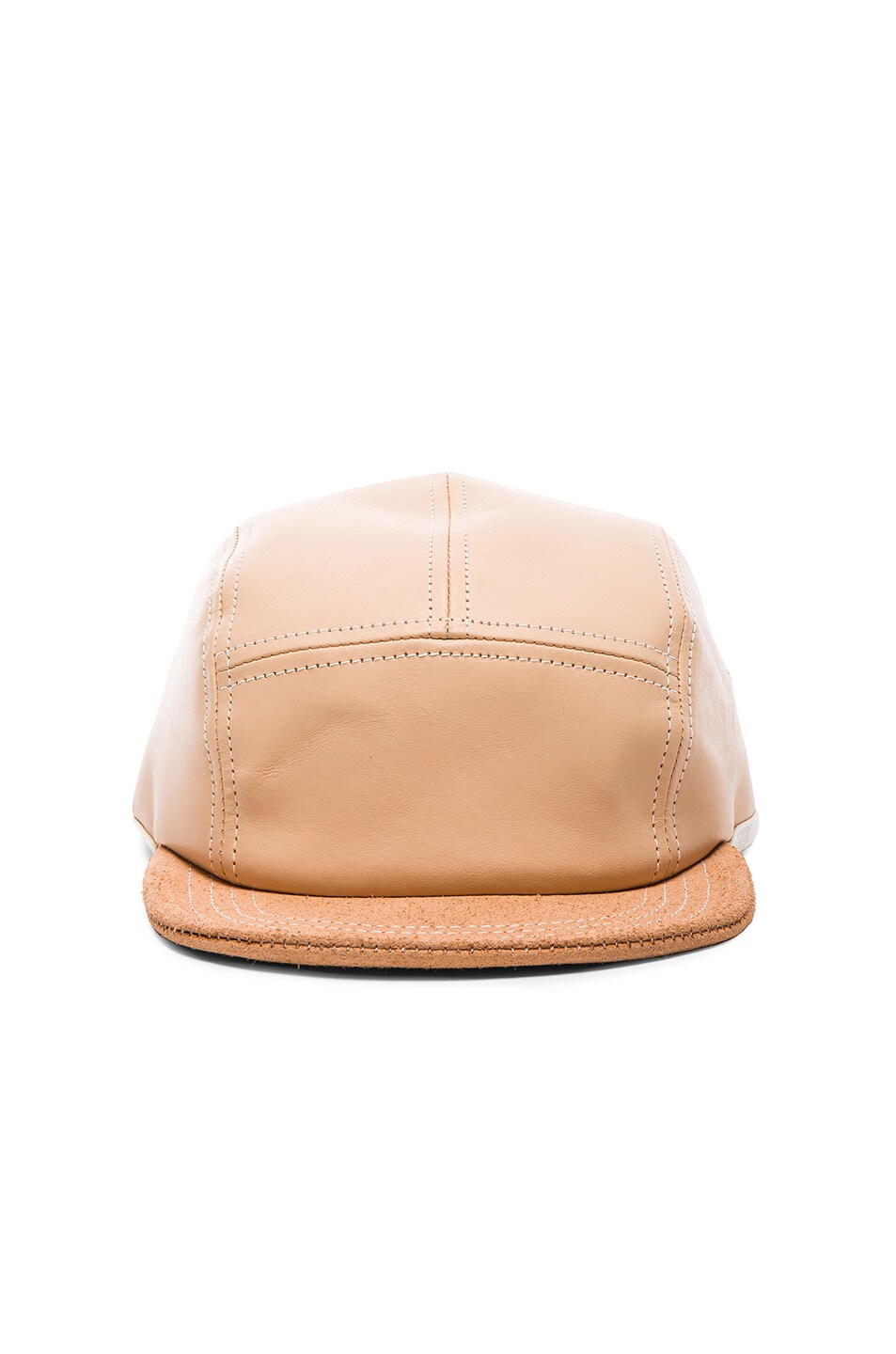 Image 1 of Hender Scheme Leather Cap in Natural