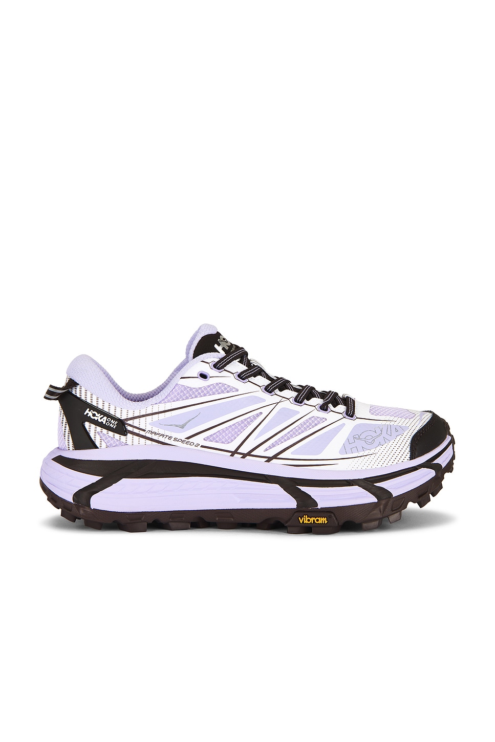 Image 1 of Hoka U Mafate Speed 2 Sneaker in Iris Flower & White