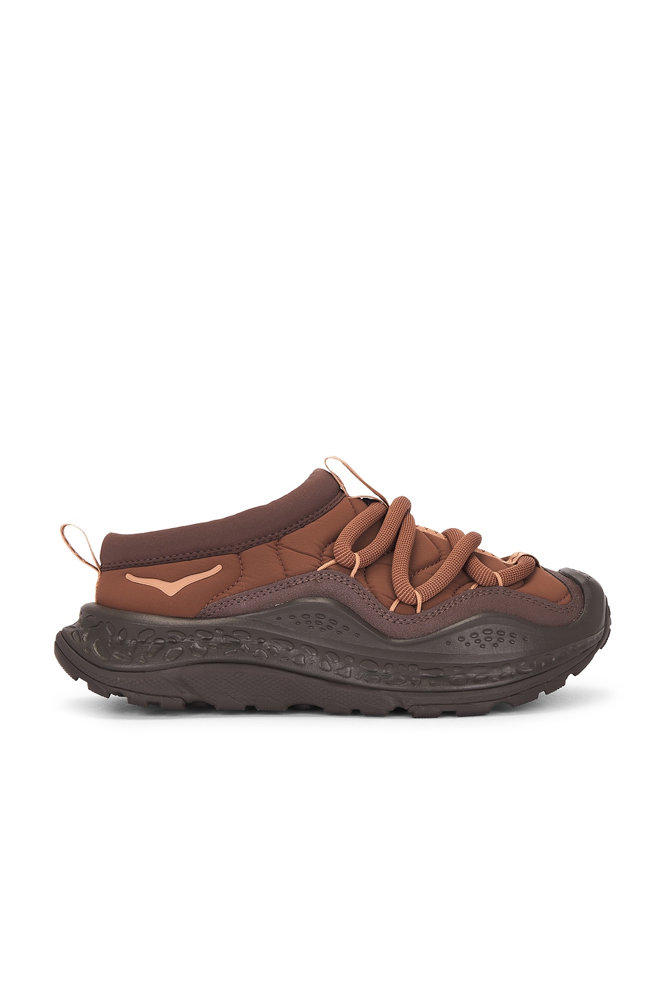 Image 1 of Hoka U Ora Primo Sneaker in Mineral Brown & Cast Iron