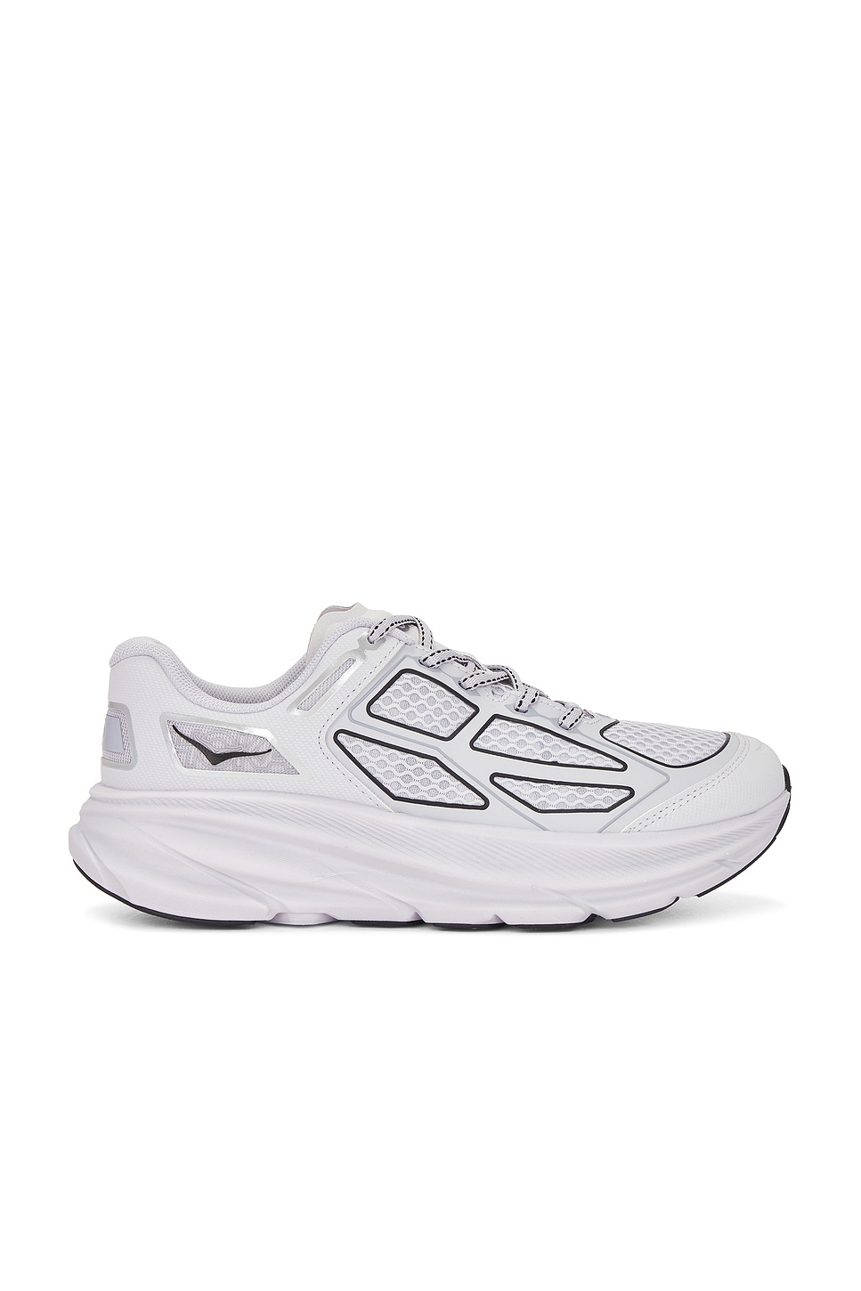 Image 1 of Hoka U Clifton One9 Sneaker in Ash Grey & Silver
