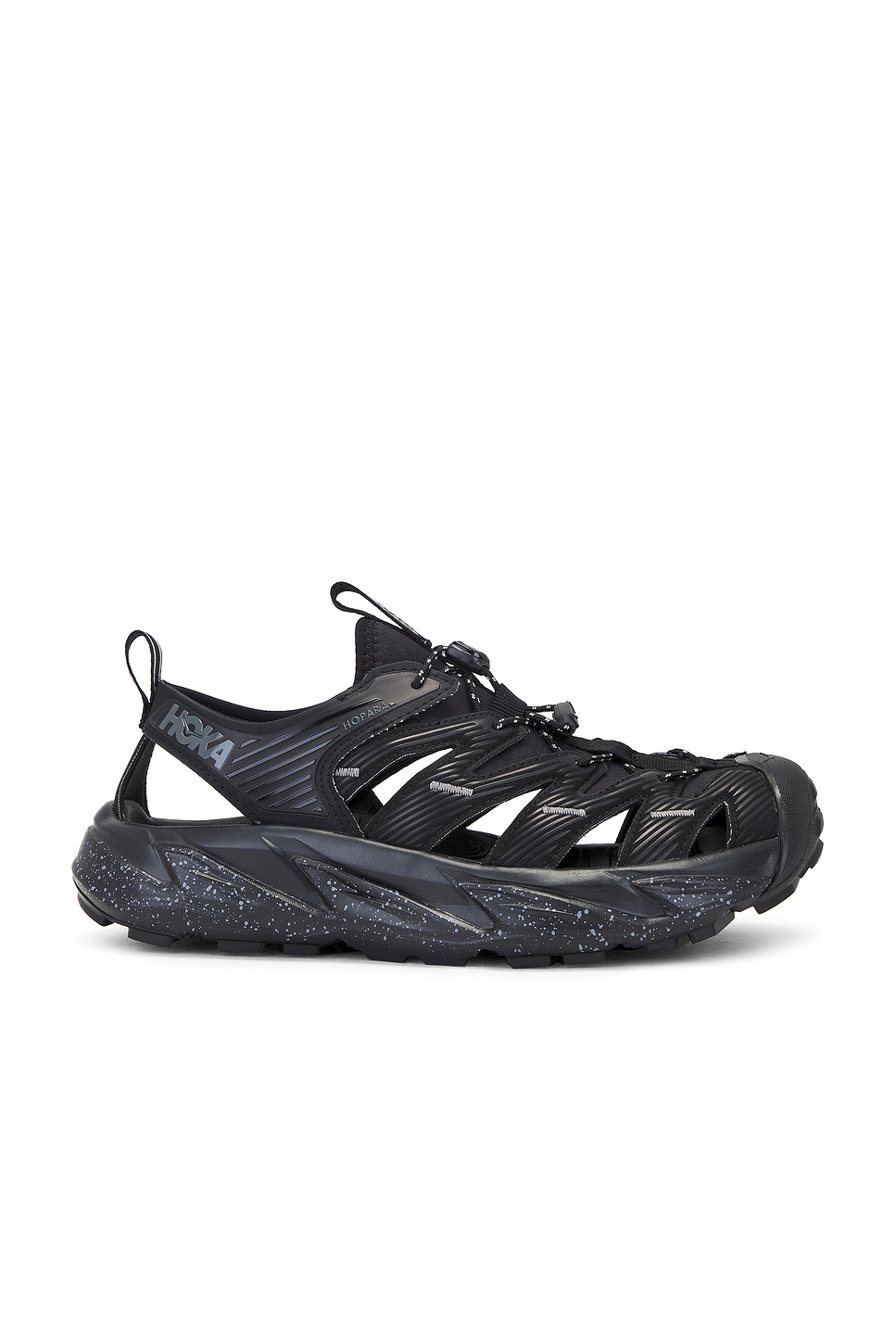 Hoka U Hopara in Black & Castlerock | FWRD