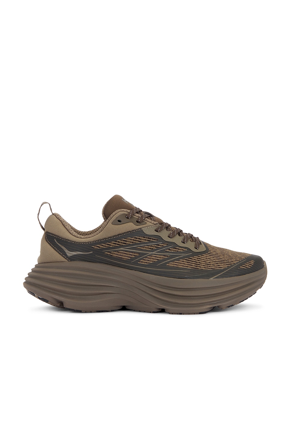 Image 1 of Hoka U Bondi 8 Ts Caged in Umber & Deep Umber