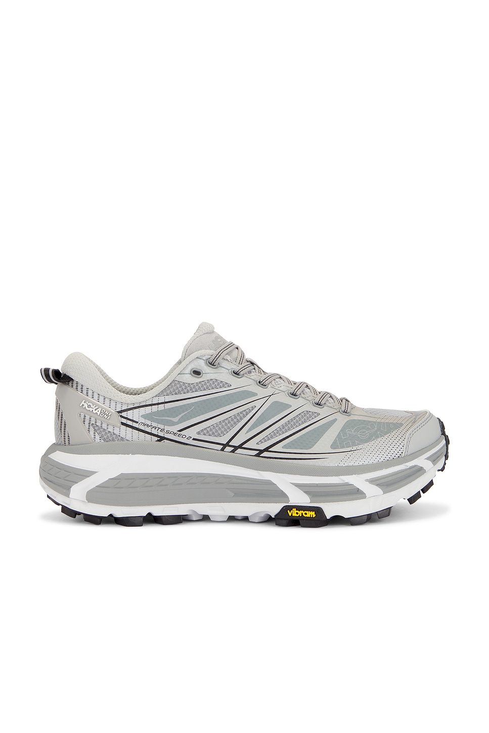 Image 1 of Hoka Mafate Speed 2 Sneaker in Stellar Grey & Galactic Grey