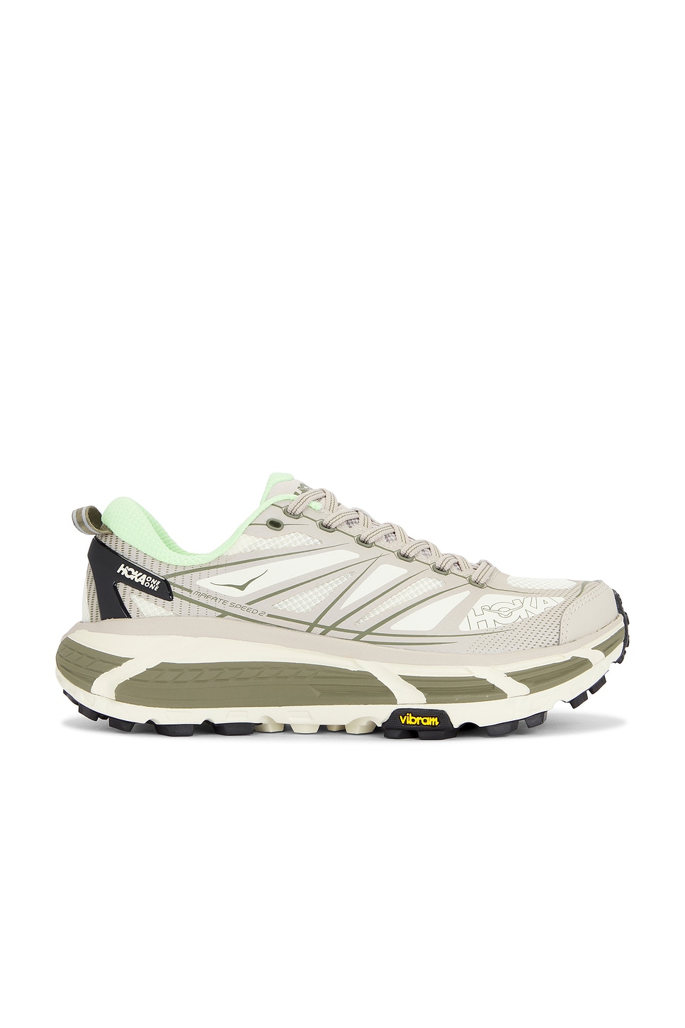 Image 1 of Hoka U Mafate Speed 2 in Putty & Eucalyptus