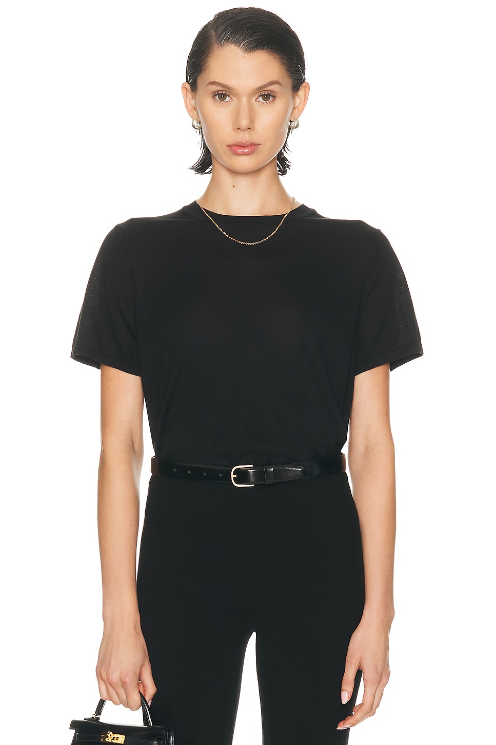 Image 1 of High Sport Felix Tee in Black