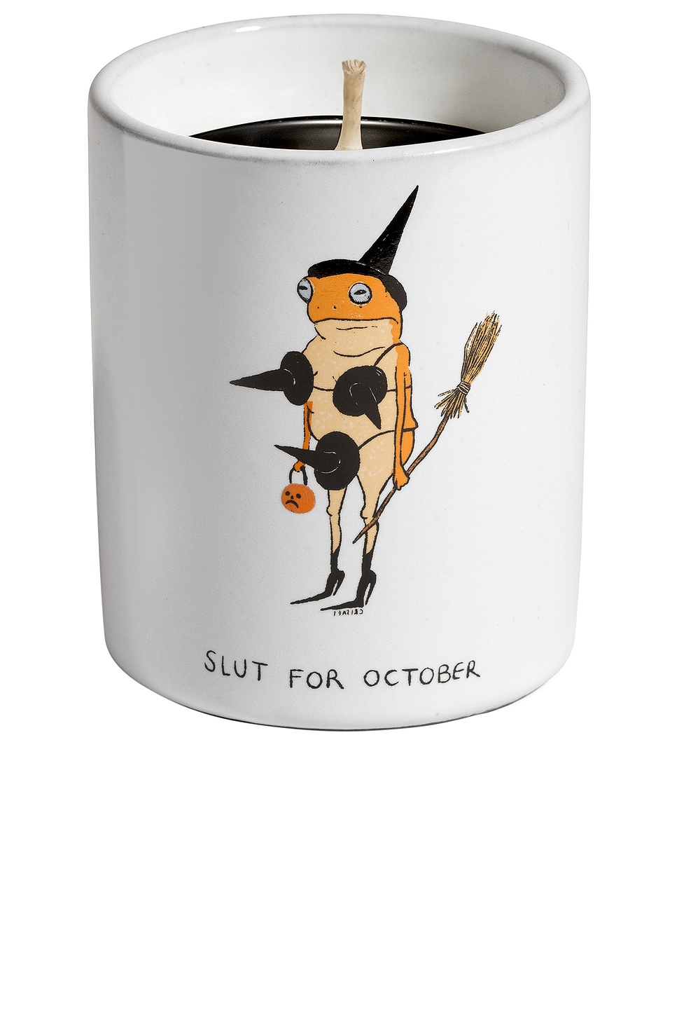 Heretic Parfum Slut For October Candle In White
