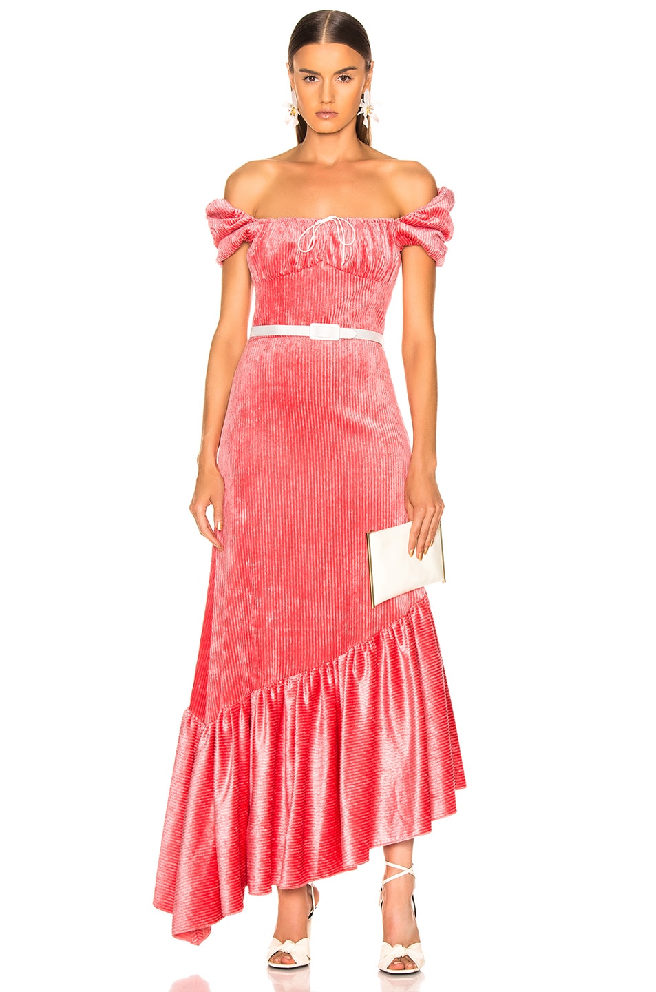 Image 1 of HELLESSY Helen Dress in Coral