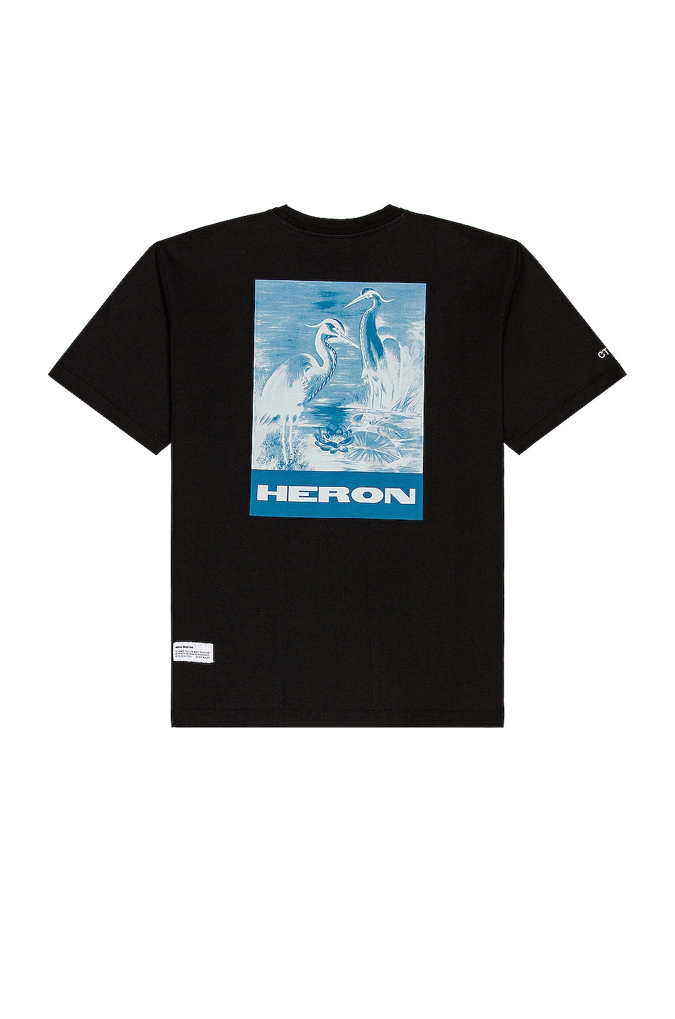 Image 1 of Heron Preston Herons Litho Tee in Black