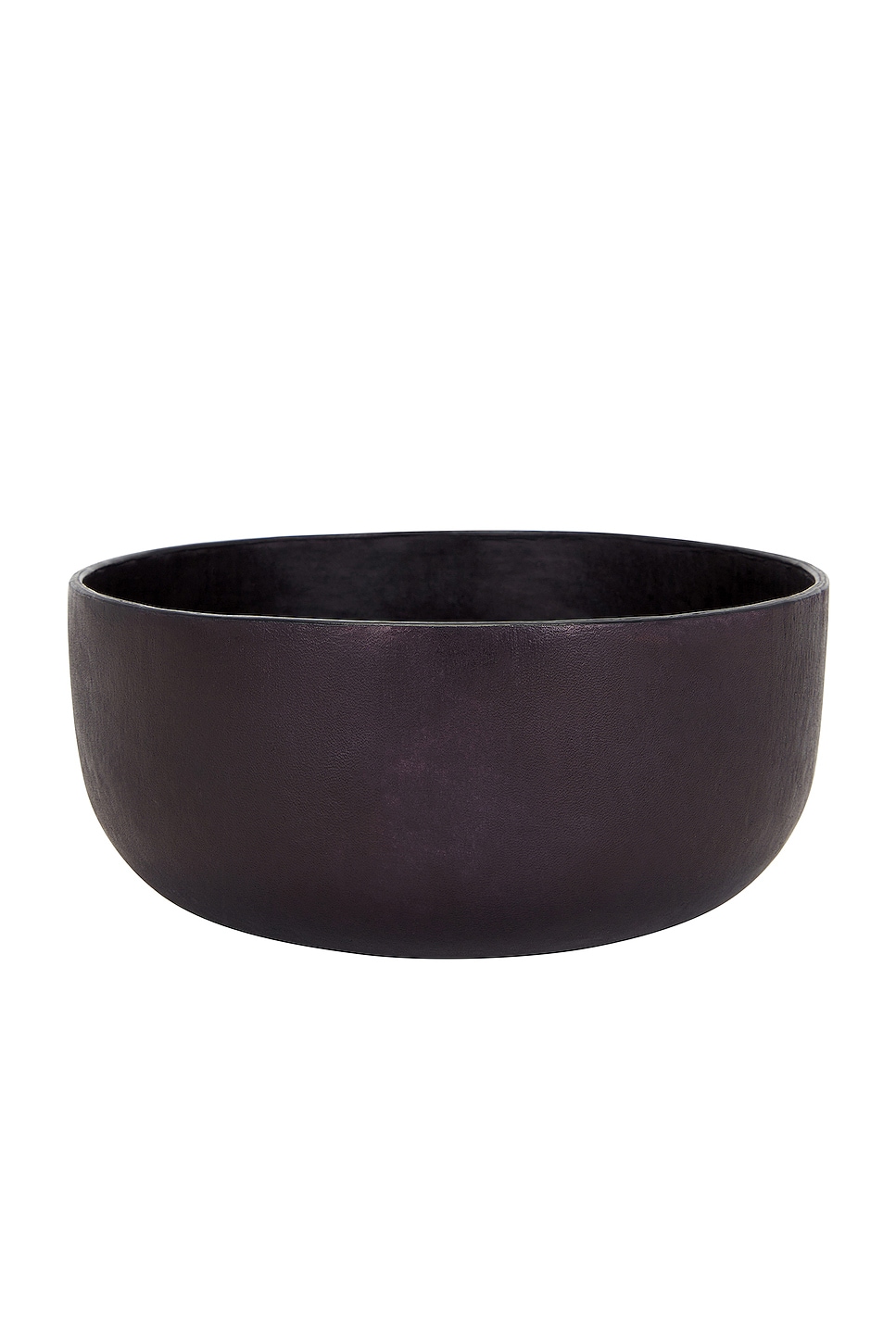 Image 1 of Hunting Season Molded Leather Bowl in Black