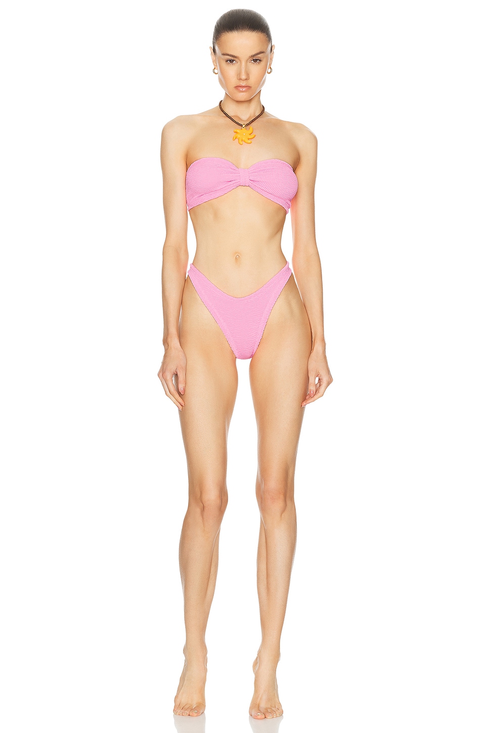 Image 1 of Hunza G Tina Bikini in Bubblegum