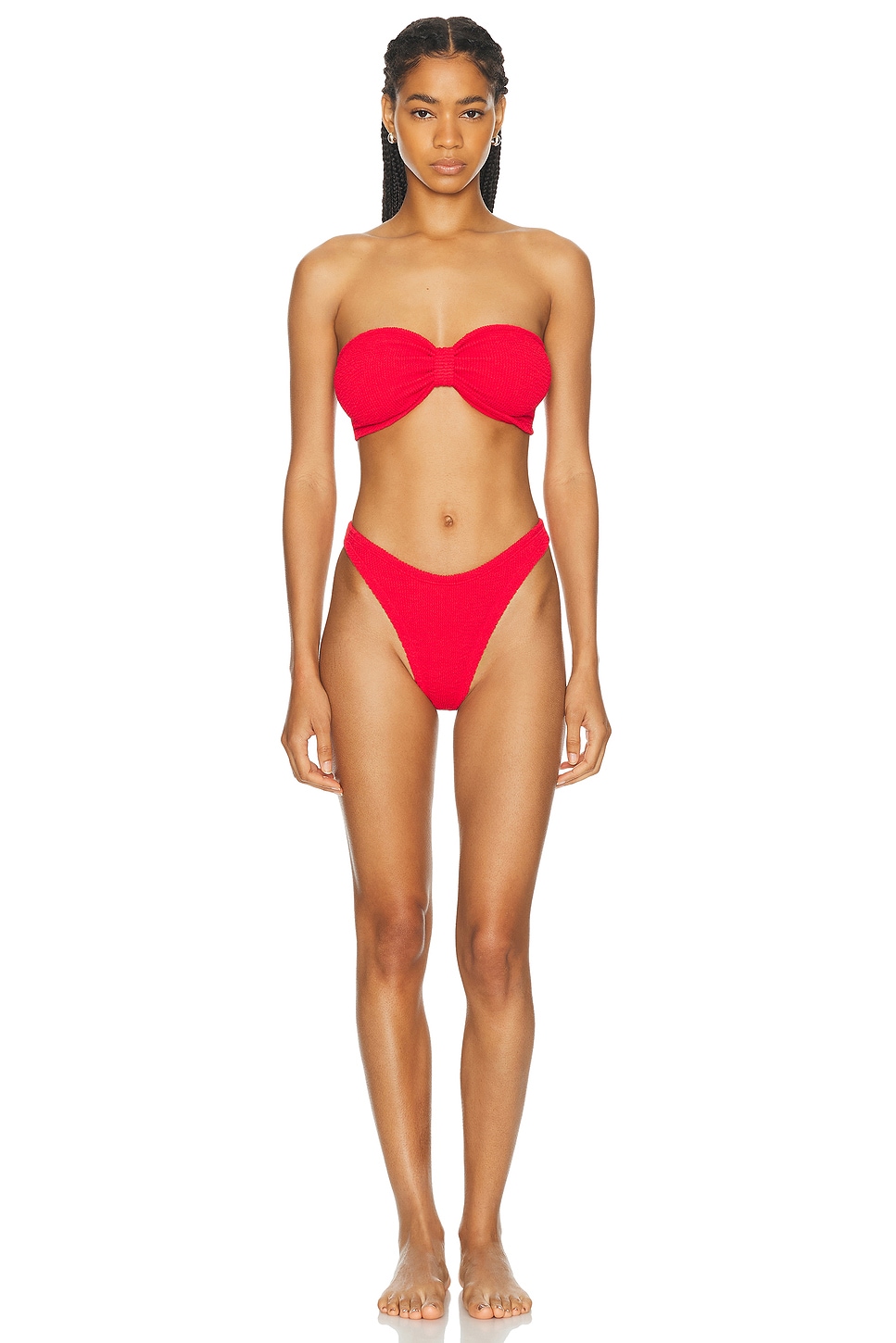 Image 1 of Hunza G Tina Bikini in Red