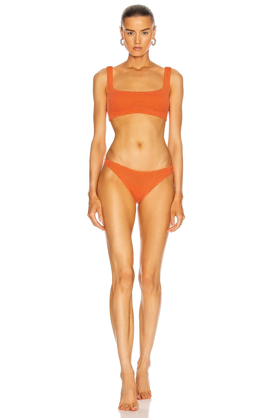 Image 1 of Hunza G Xandra Bikini Set in Orange