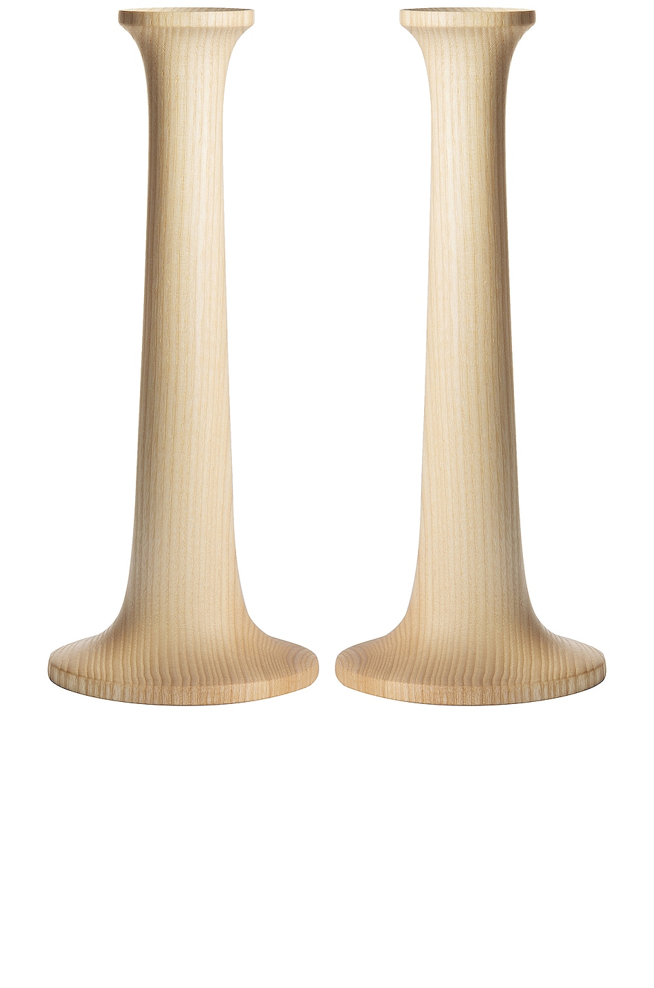 Image 1 of HAWKINS NEW YORK Set of 2 Large Simple Candle Holder in Maple