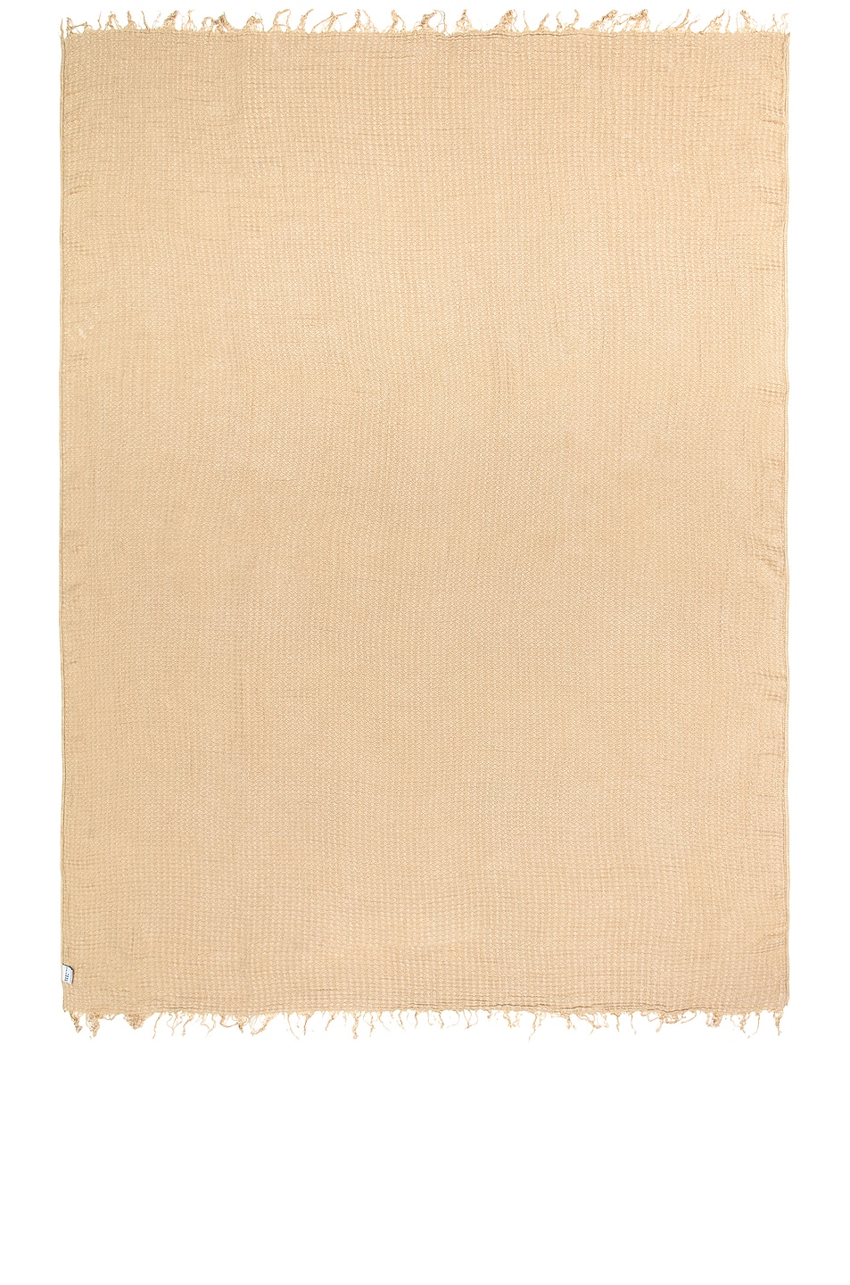Image 1 of HAWKINS NEW YORK Simple Linen Throw Blanket in Flax