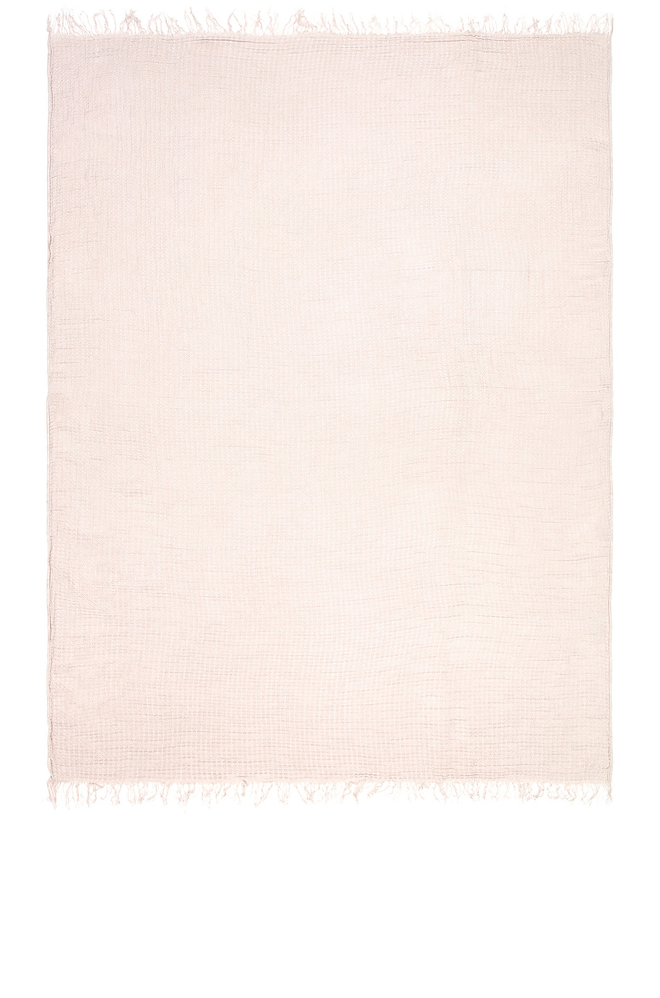 Image 1 of HAWKINS NEW YORK Simple Linen Throw Blanket in Light Grey