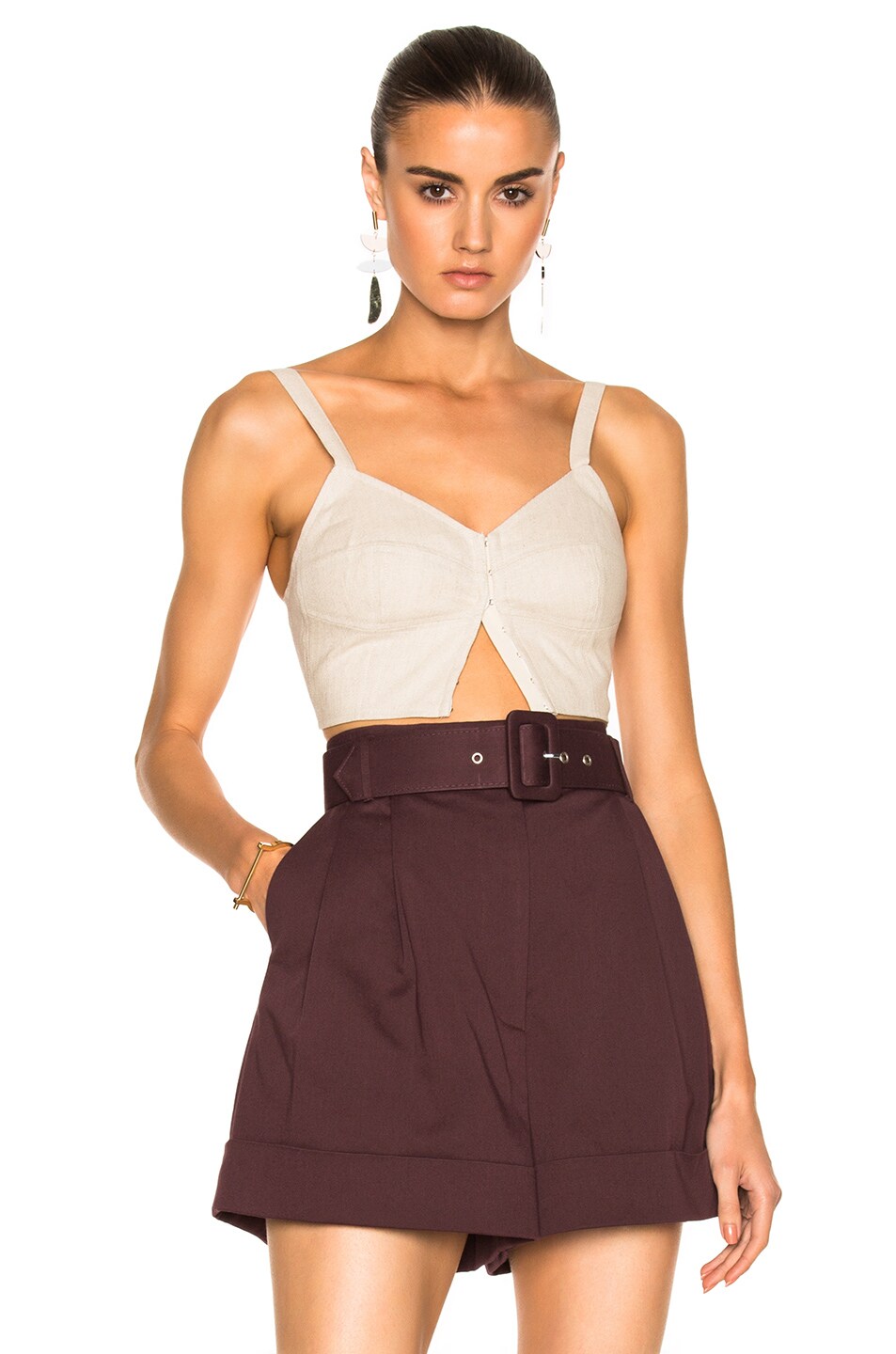 Image 1 of Isa Arfen Bustier Top in Natural