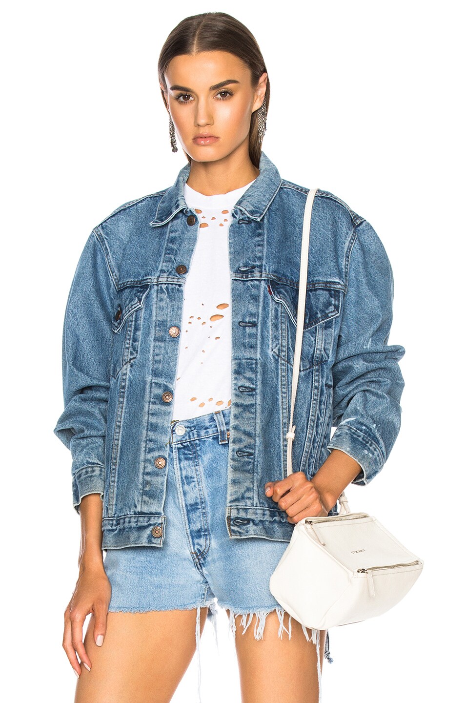 Image 1 of ICONS Objects of Devotion Levi's Trucker Jacket in Indigo