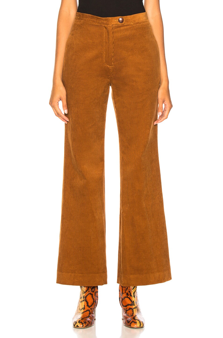 Image 1 of ICONS Objects of Devotion Hepburn Trouser in Camel