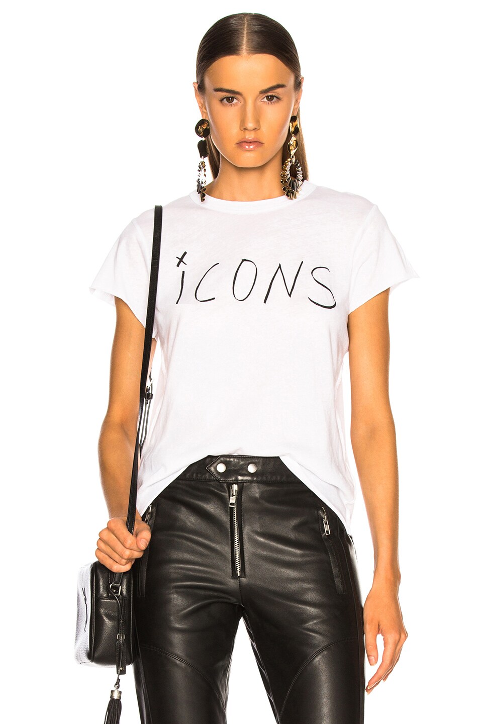 Image 1 of ICONS Objects of Devotion Crew Tee in White