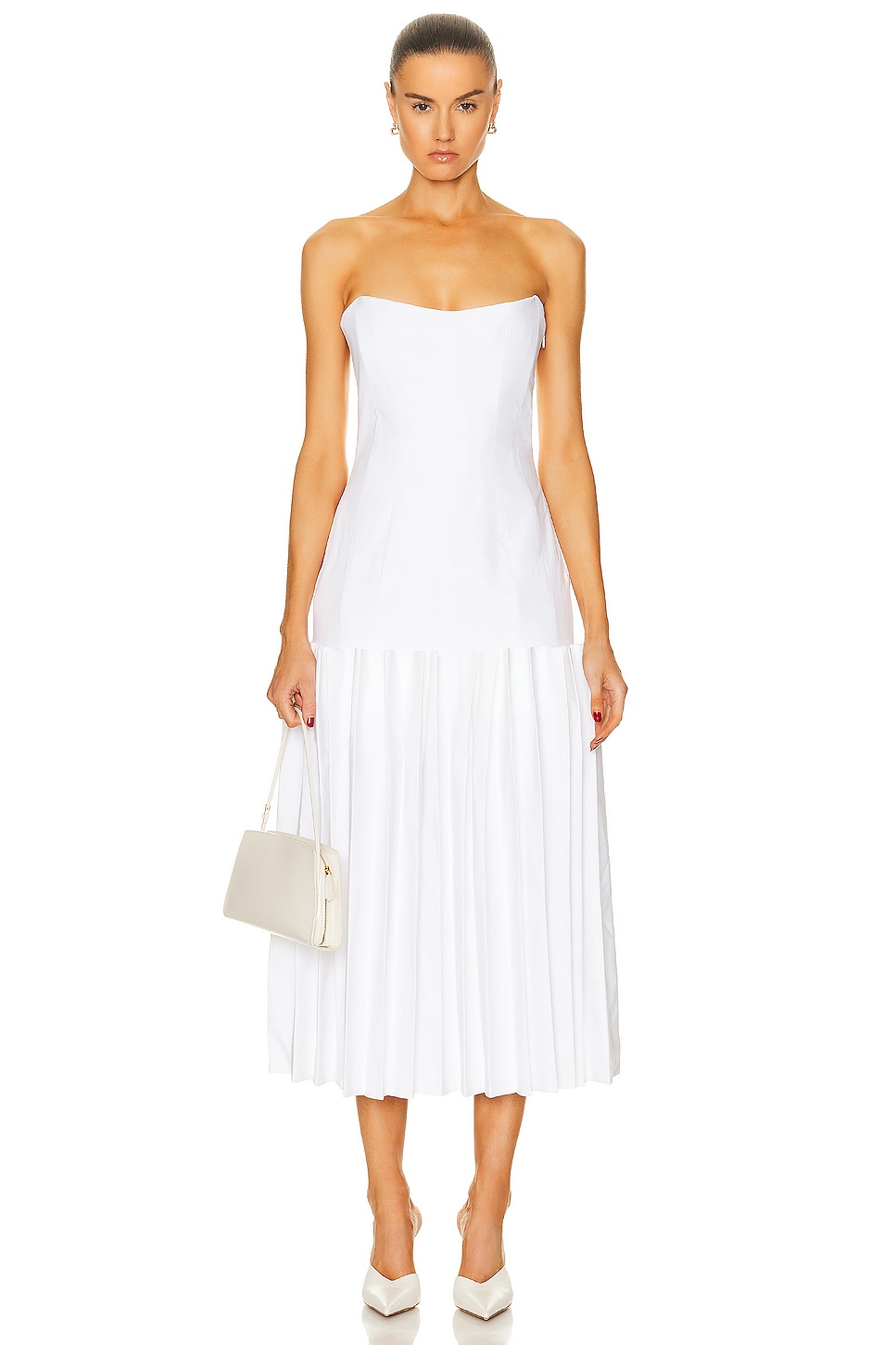 Image 1 of Interior The Fleur Dress in White