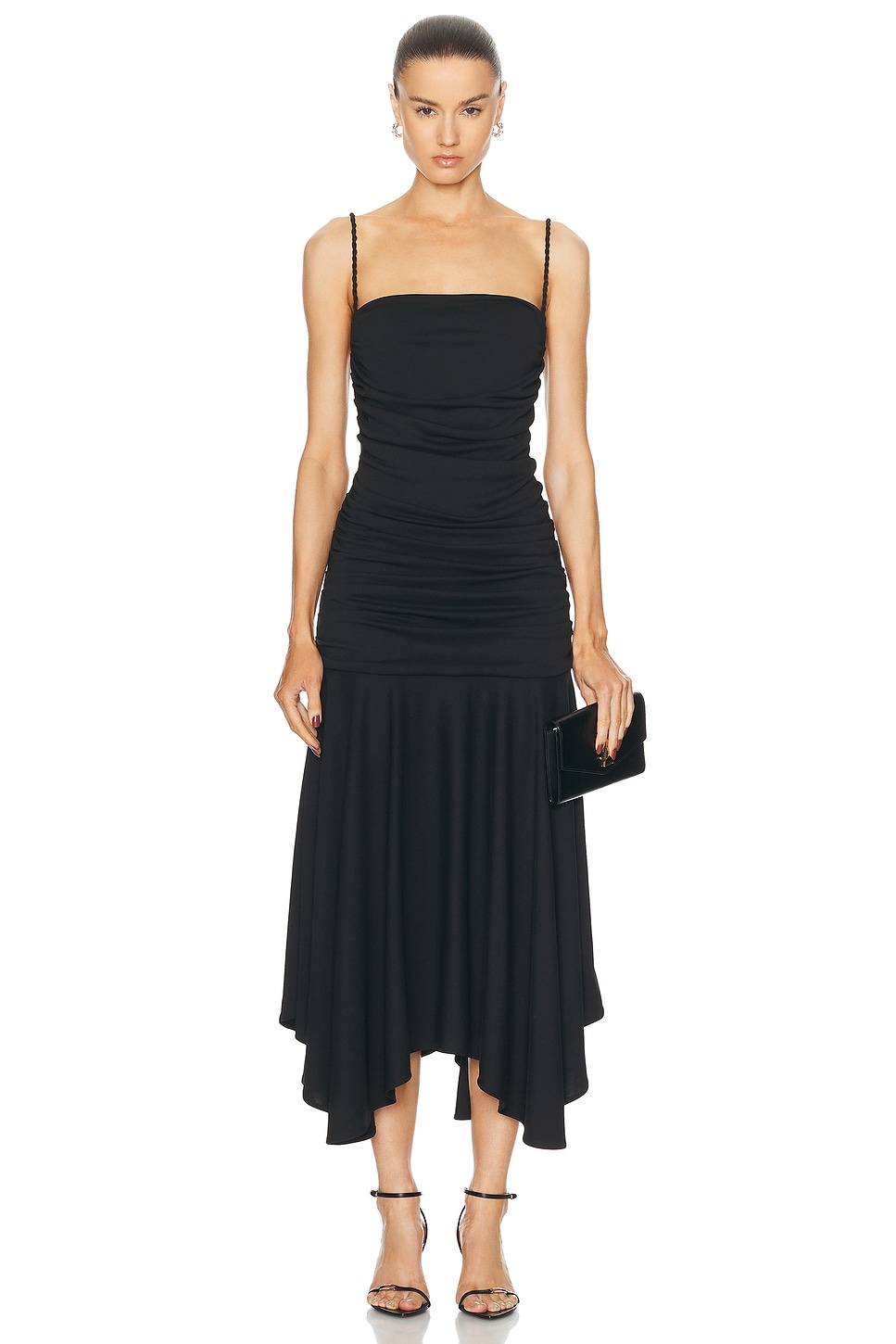 The Viradora Dress in Black
