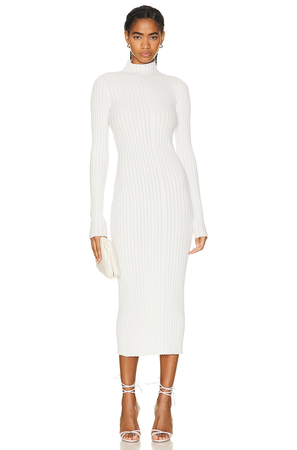 Interior Ridley Plated Dress in Future White | FWRD