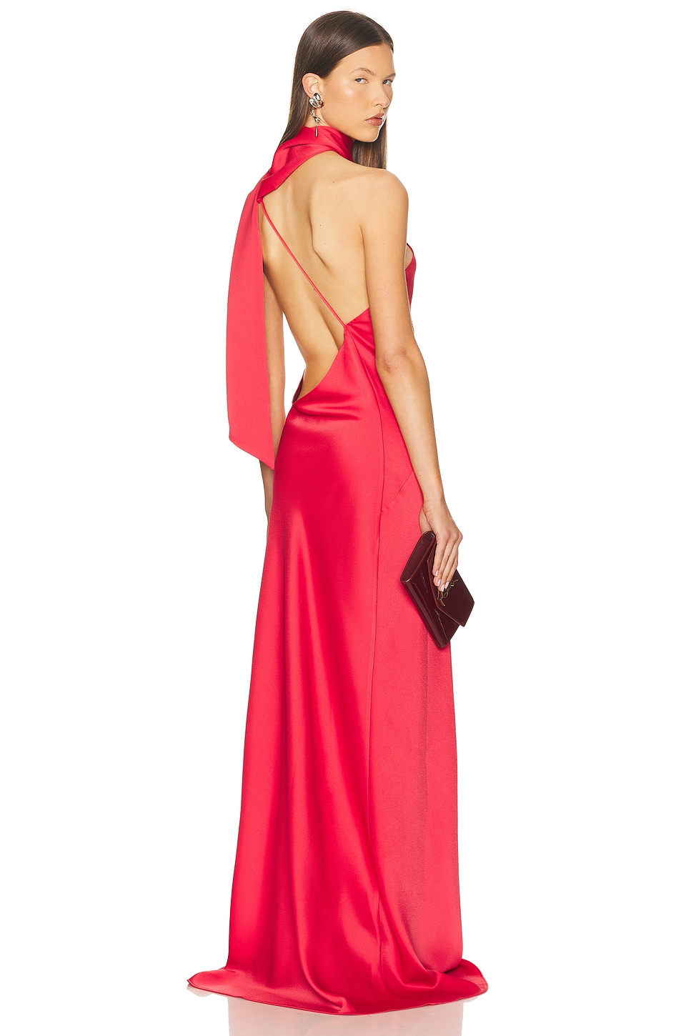 Amelia Dress in Red
