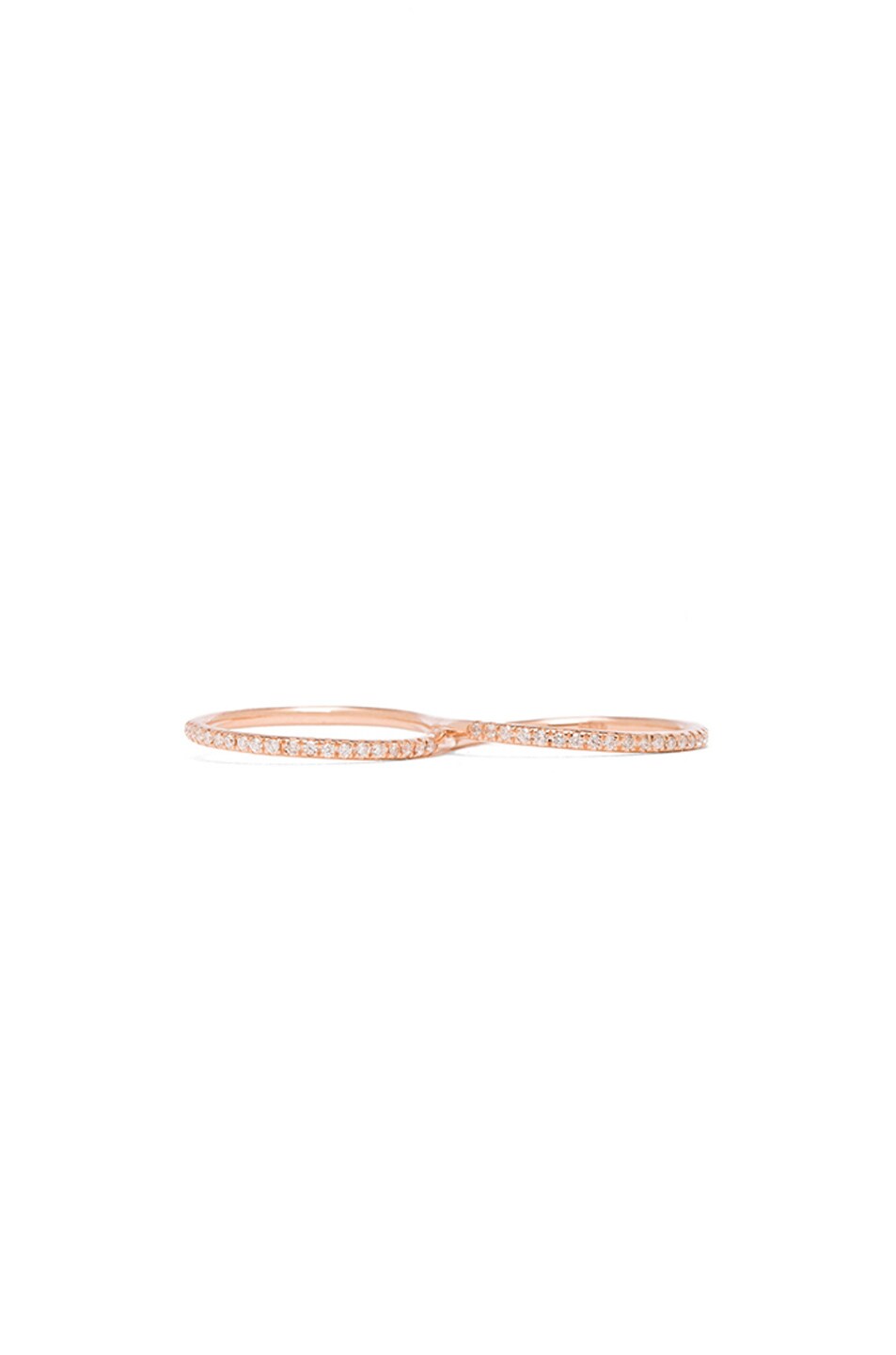 Image 1 of Ileana Makri No End Thread Ring in Rose Gold