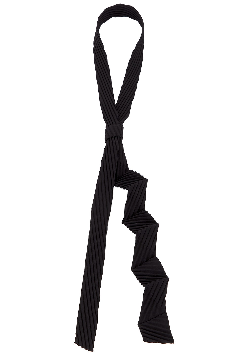 Zigzag Tie in Black