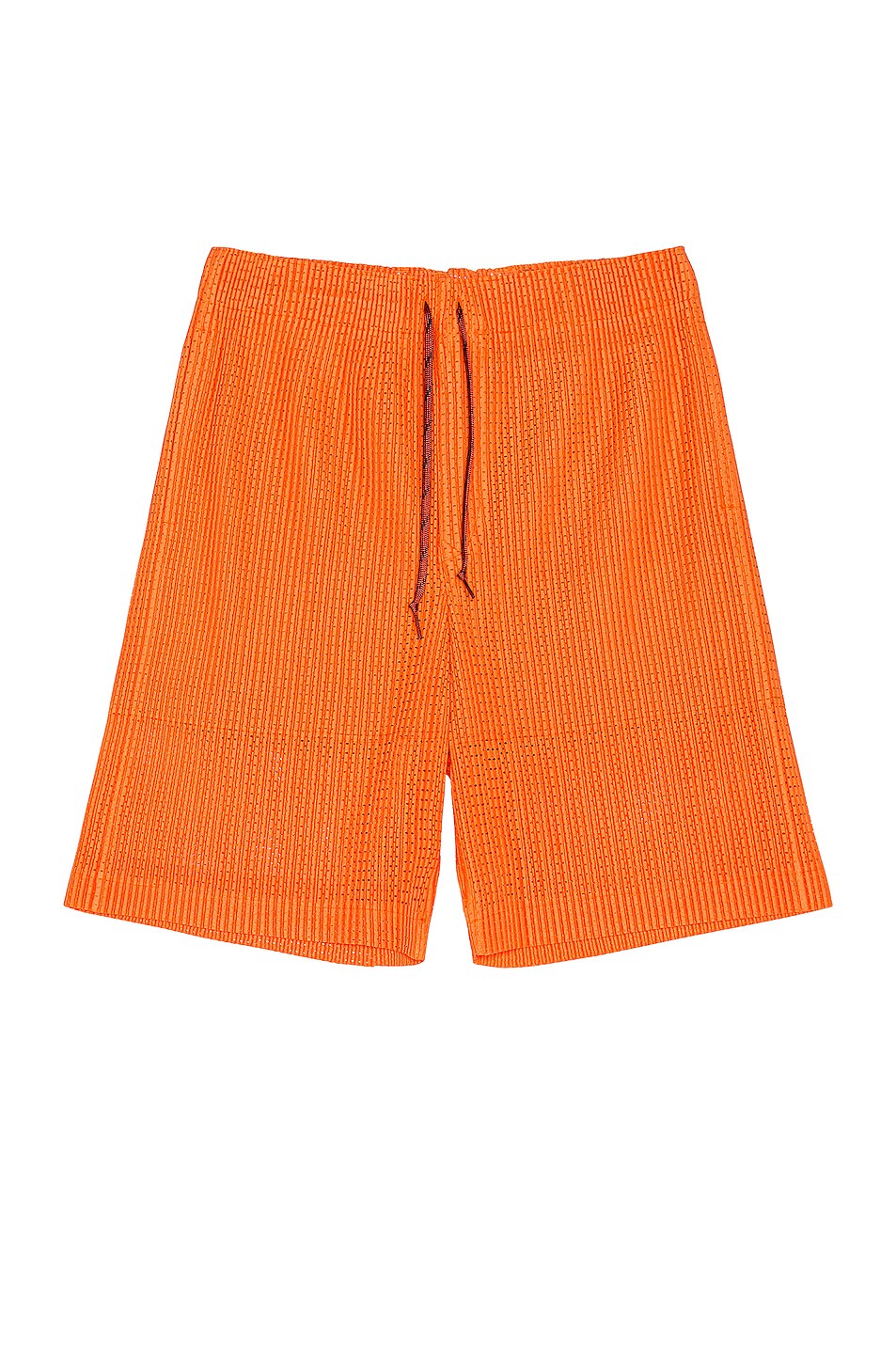 Image 1 of Homme Plisse Issey Miyake Shorts in Orange