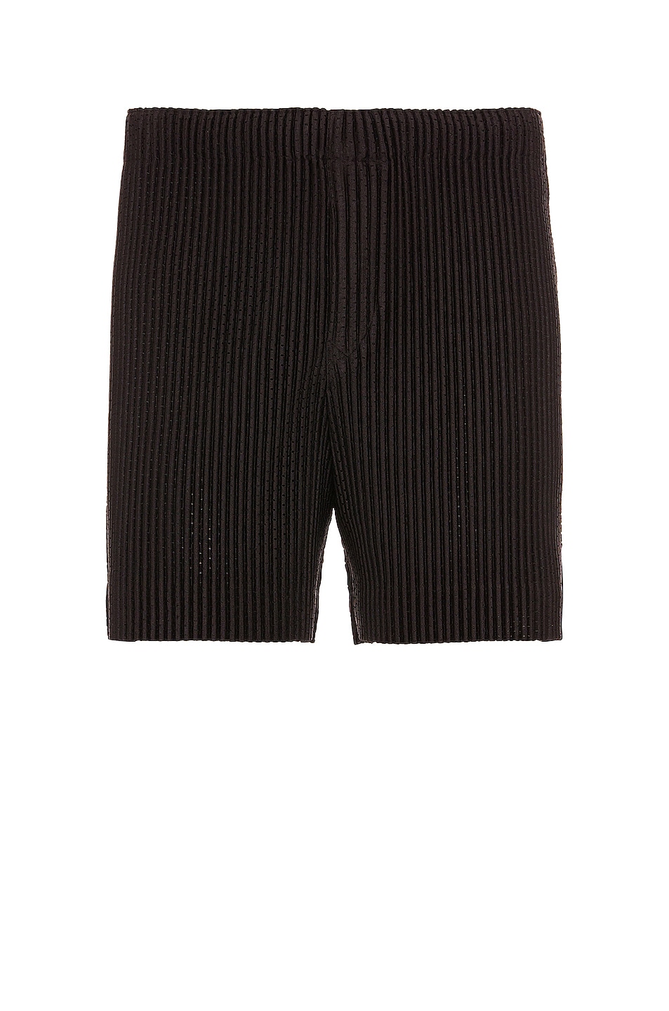 Image 1 of Homme Plisse Issey Miyake Outer Mesh Shorts in Black