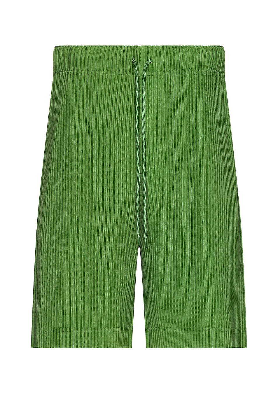 Homme Plisse Issey Miyake Shorts in Grass Green | FWRD