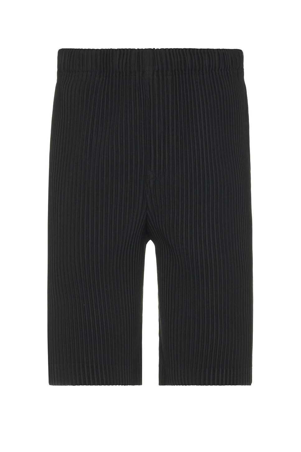 Image 1 of Homme Plisse Issey Miyake Pleated Shorts in Black