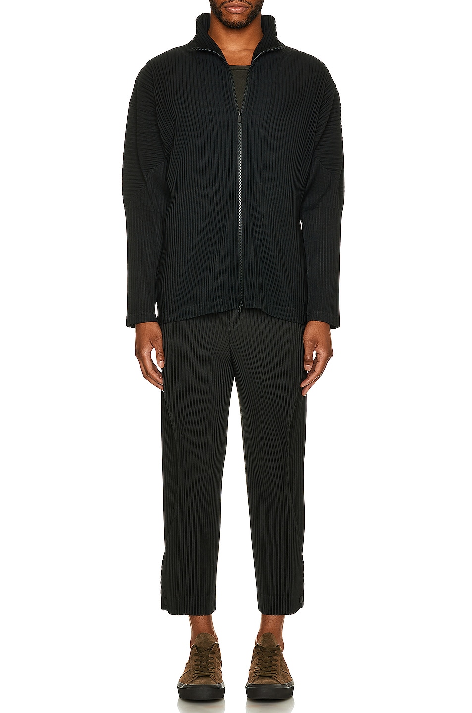 Image 1 of Homme Plisse Issey Miyake Basics Jacket in Black