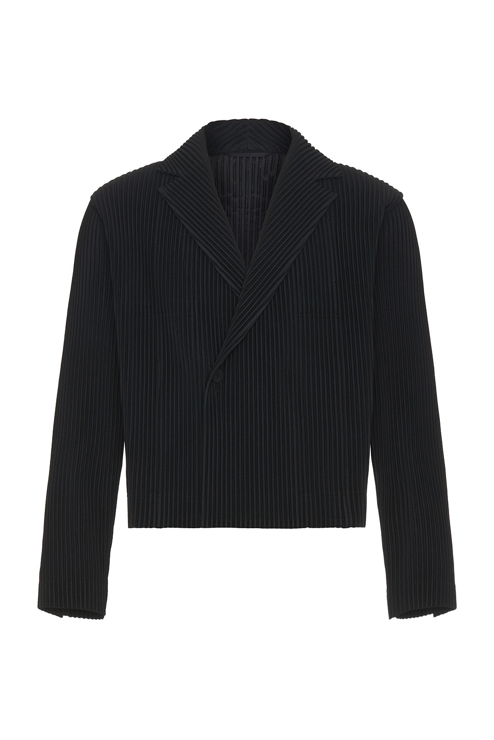 Image 1 of Homme Plisse Issey Miyake Tailored Pleats Blazer in Black