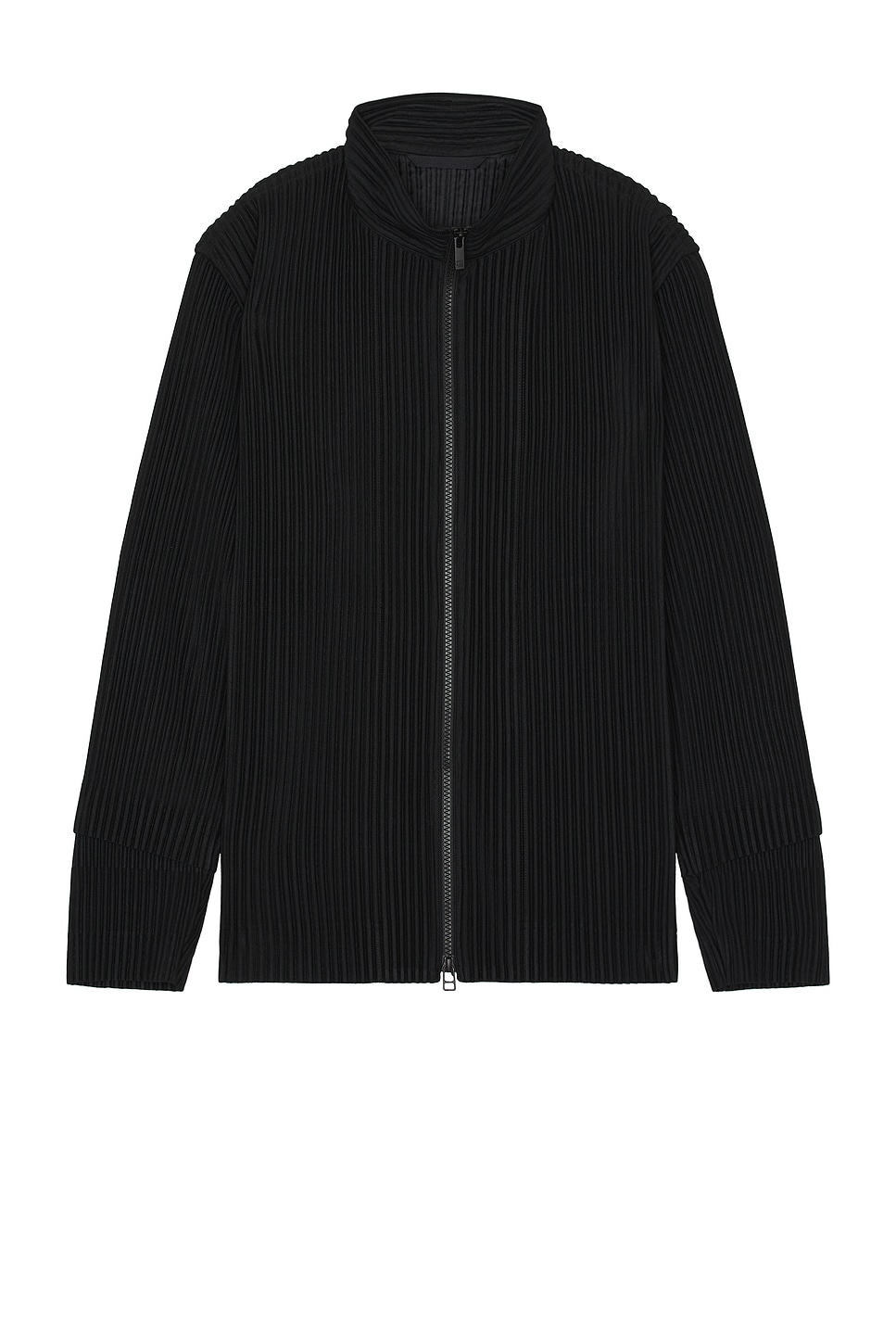 Image 1 of Homme Plisse Issey Miyake Cargo Pleated Jacket in Black