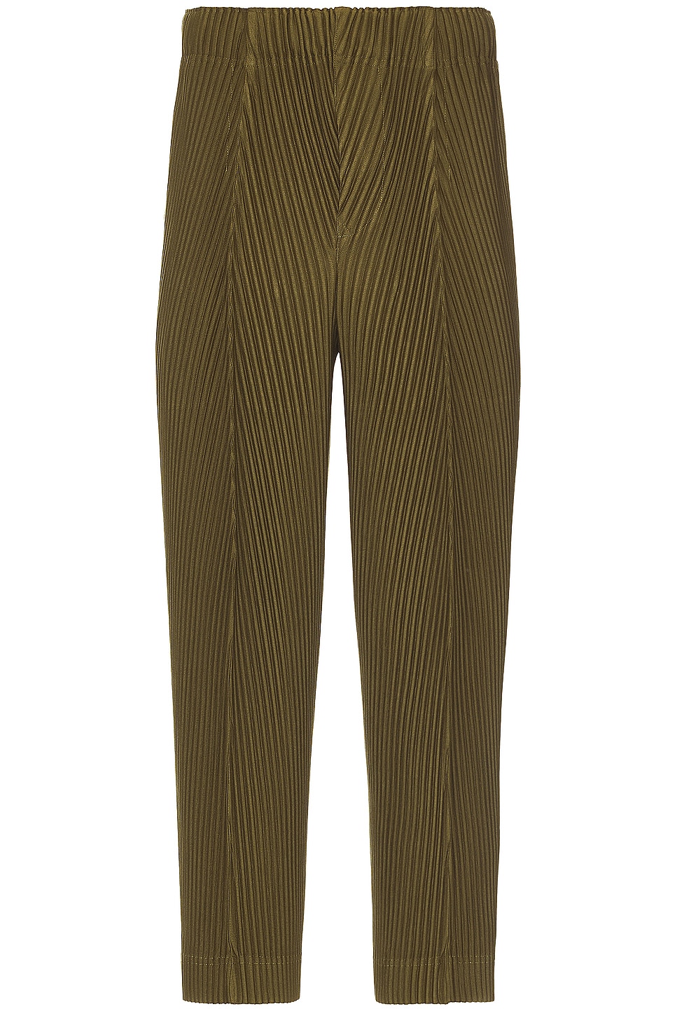 Image 1 of Homme Plisse Issey Miyake Pleats Pants in Olive
