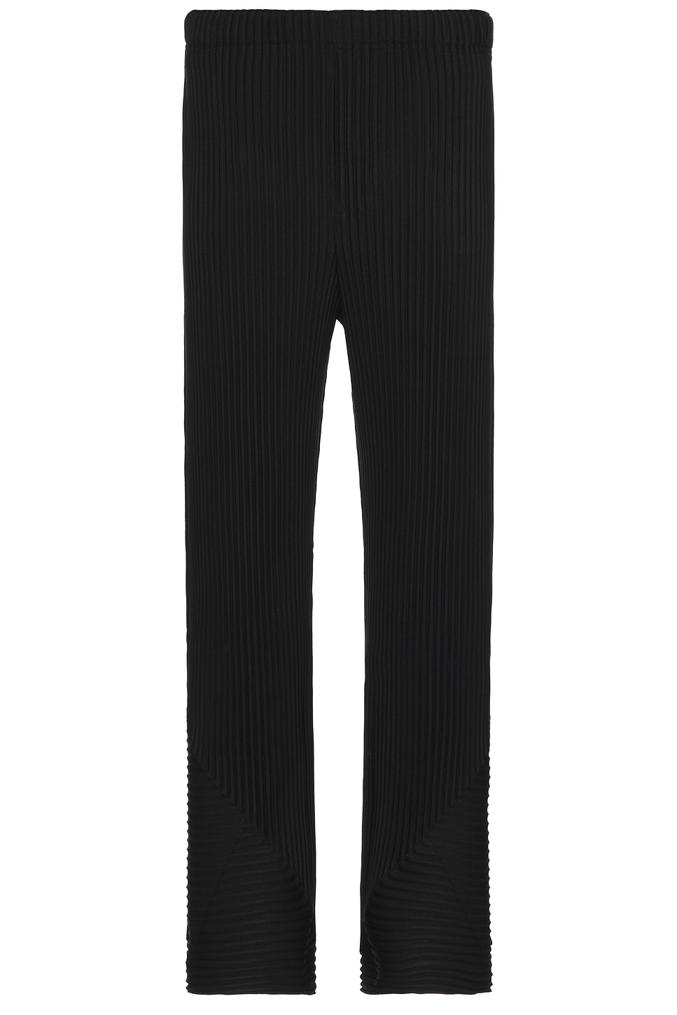 Pleats 2 Pants in Black