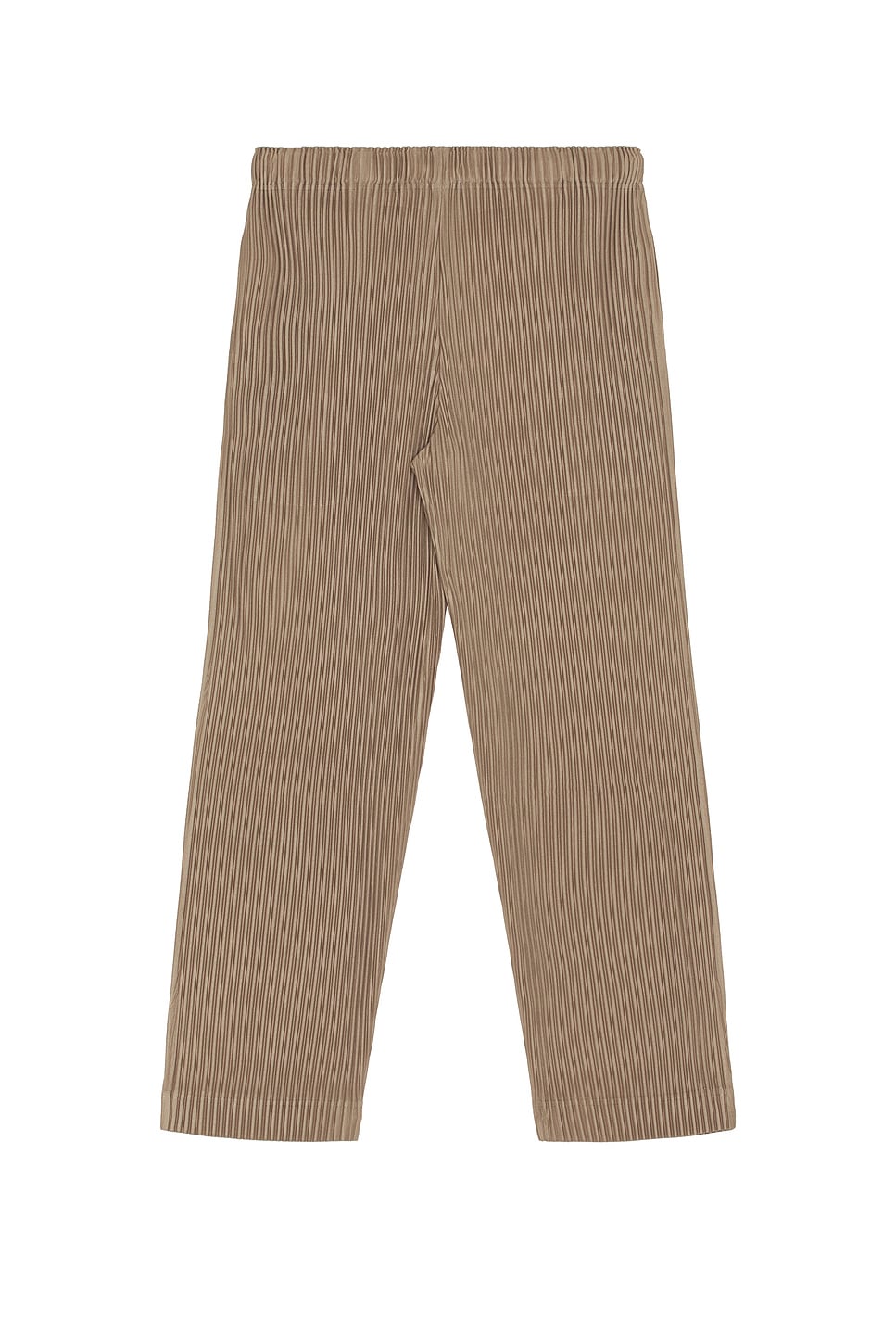 Issey Miyake Monthly Colors September Straight Pants In Brown