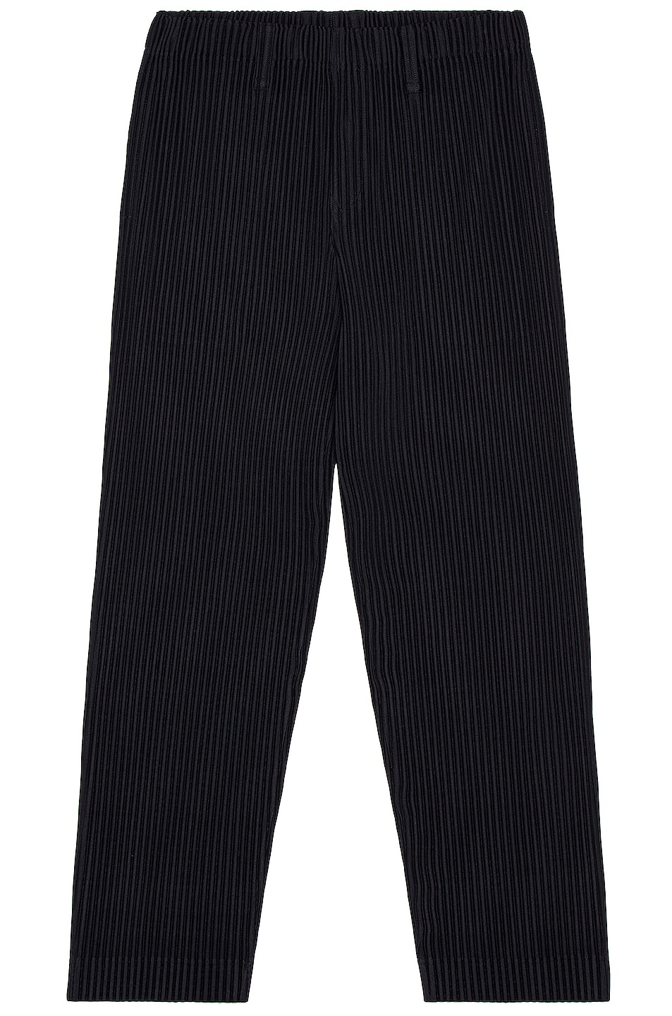 Image 1 of Homme Plisse Issey Miyake Straight Leg Trousers in Navy