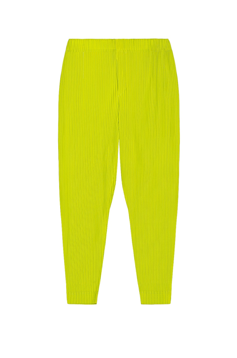 Image 1 of Homme Plisse Issey Miyake Pants in Lime Green