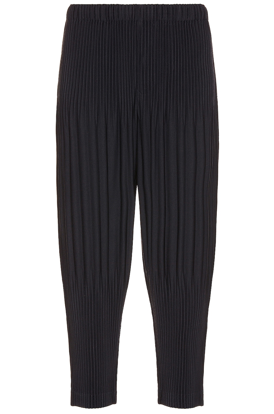 Image 1 of Homme Plisse Issey Miyake Basic Long Relaxed Pants in Navy
