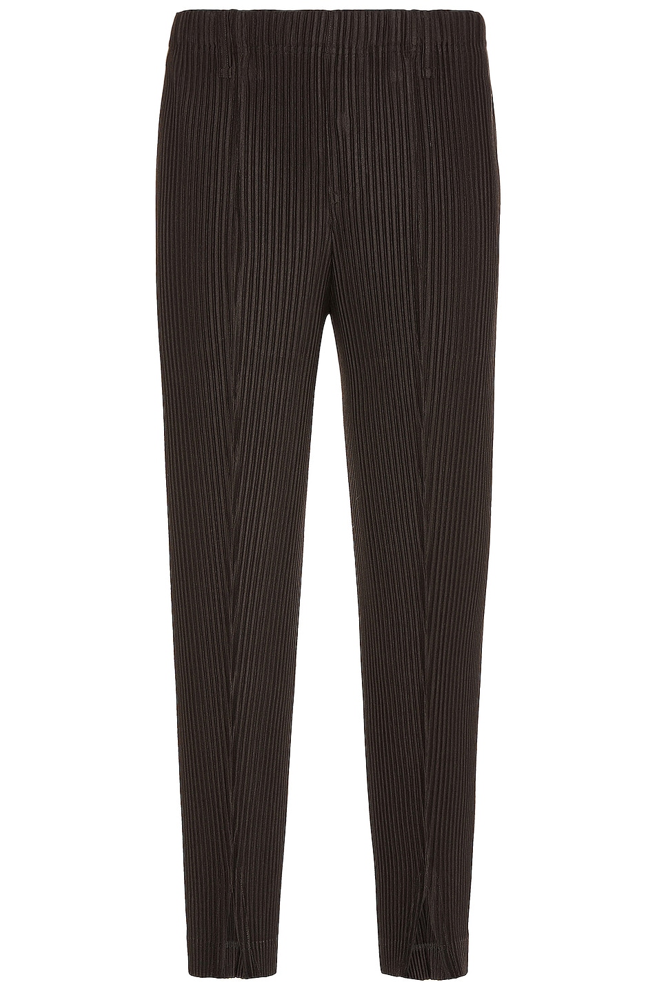 Image 1 of Homme Plisse Issey Miyake Solid Pleats Pants in Charcoal