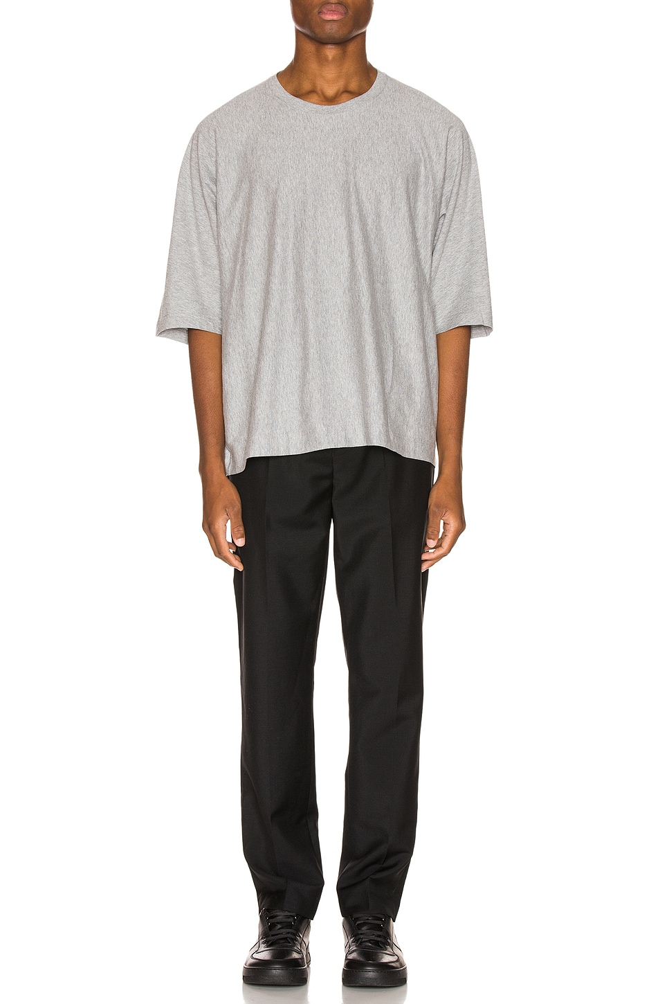 Image 6 of Homme Plisse Issey Miyake Release Tee in Gray