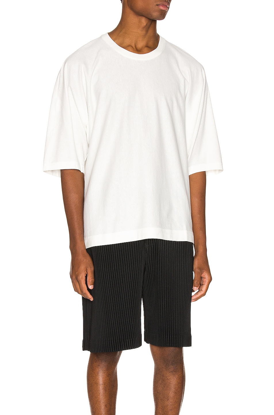 Image 1 of Homme Plisse Issey Miyake Release Tee in White