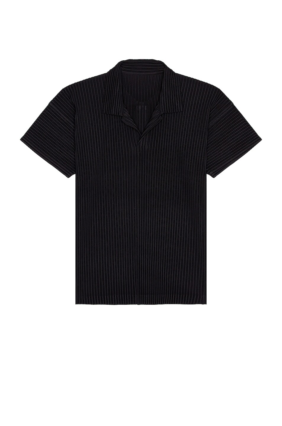 Image 1 of Homme Plisse Issey Miyake Polo in Black