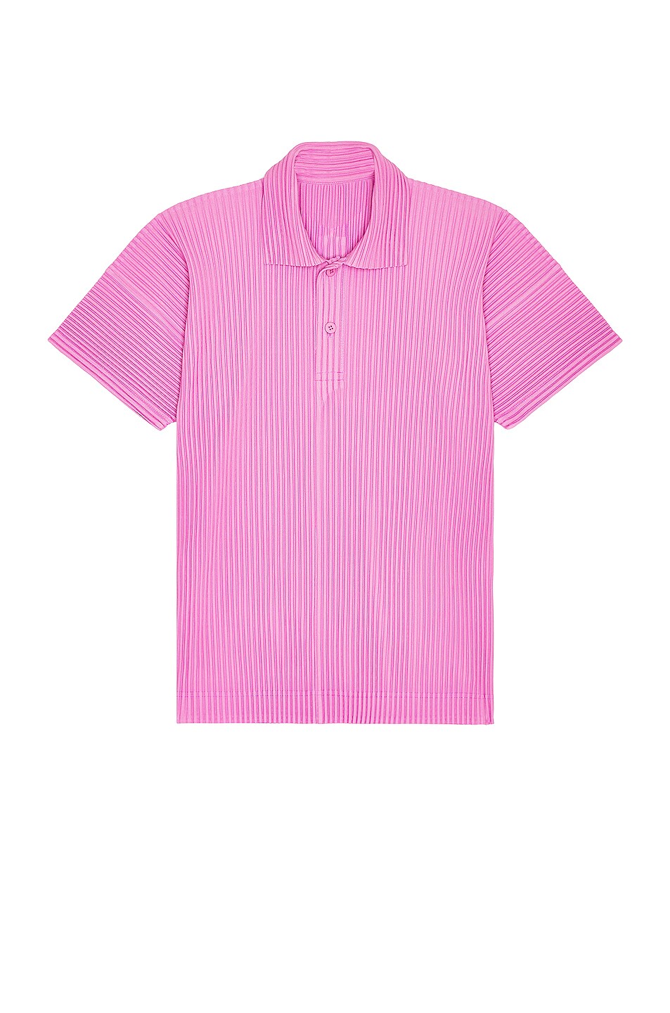 Image 1 of Homme Plisse Issey Miyake Polo in Lavender Pink